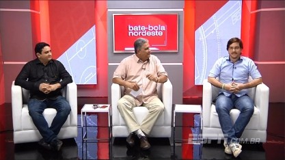 Leo Medrado (centro) comandando o "Bate-bola Nordeste"