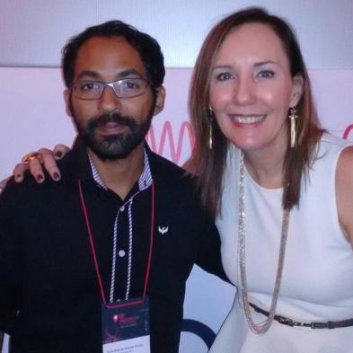 Saulo Andrade e Martha Gabriel